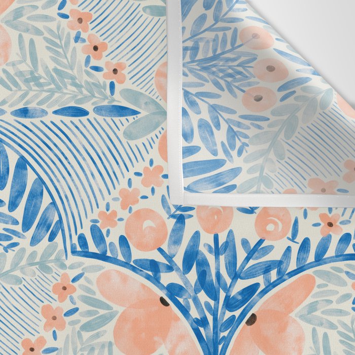 Chic Floral Decor BP Wall Tapestry Gallery Image 3