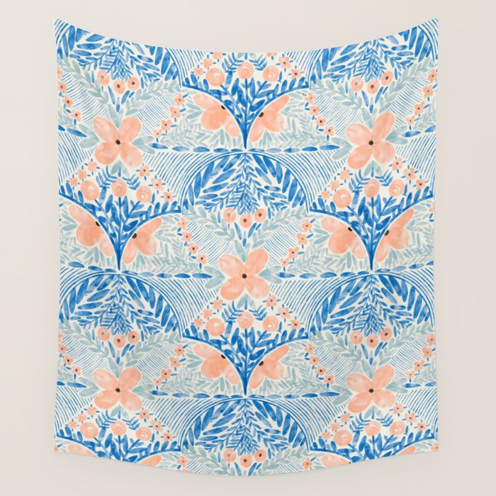 Chic Floral Decor BP Wall Tapestry Gallery Image 4