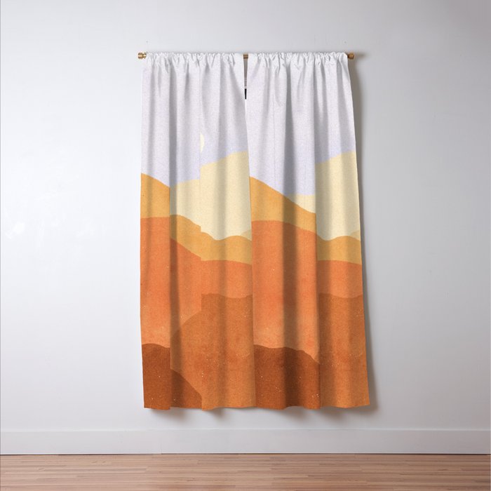Landscape No4 Window Curtain Gallery Image 3