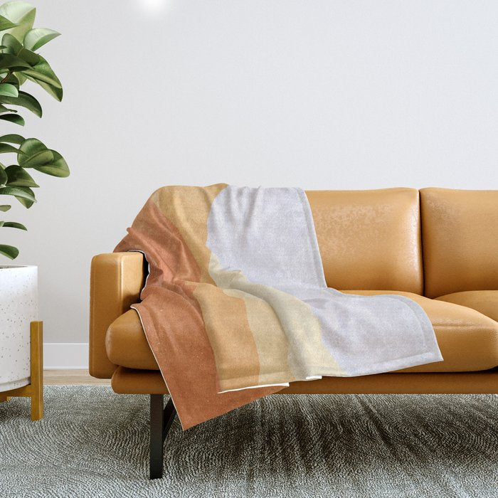 Landscape No4 Throw Blanket Gallery Image 1