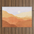 Landscape No4 Outdoor Rug Gallery Image 1