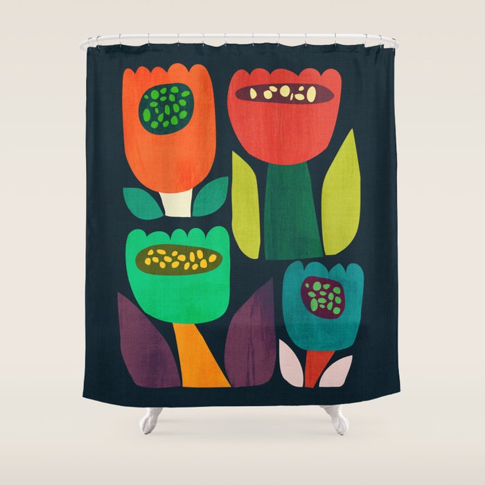 Flourish Shower Curtain Gallery Image 1