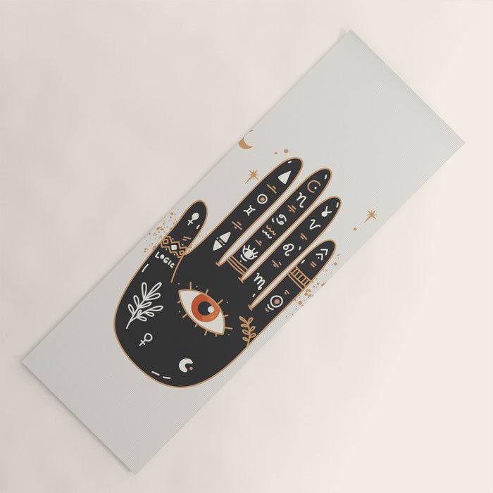 Palmistry 5 Yoga Mat Gallery Image 1