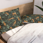 Evening Prowl, Tiger Prints Pillow Sham Gallery Image 2