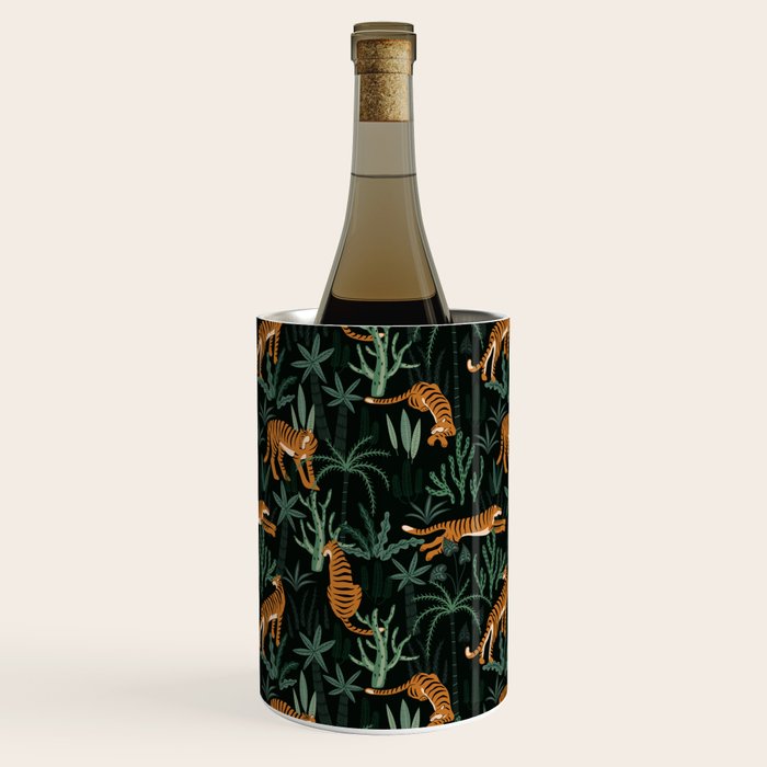 Evening Prowl, Tiger Prints Wine Chiller Gallery Image 3