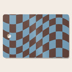 Wavy Seaside Blue x Chocolate Cutting Board Gallery Image 1