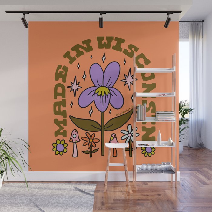 Made In Wisconsin Wall Mural Gallery Image 1