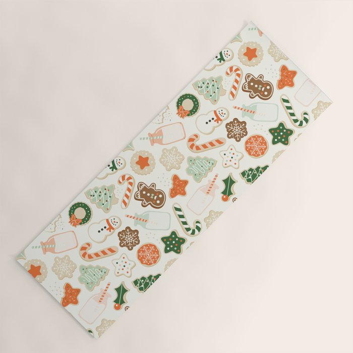 Christmas Cookies Yoga Mat Gallery Image 1