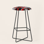 Liquify - Red, Gray, Black, White Stool Gallery Image 1
