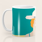 Lady at the beach in Italy Coffee Mug Gallery Image 3