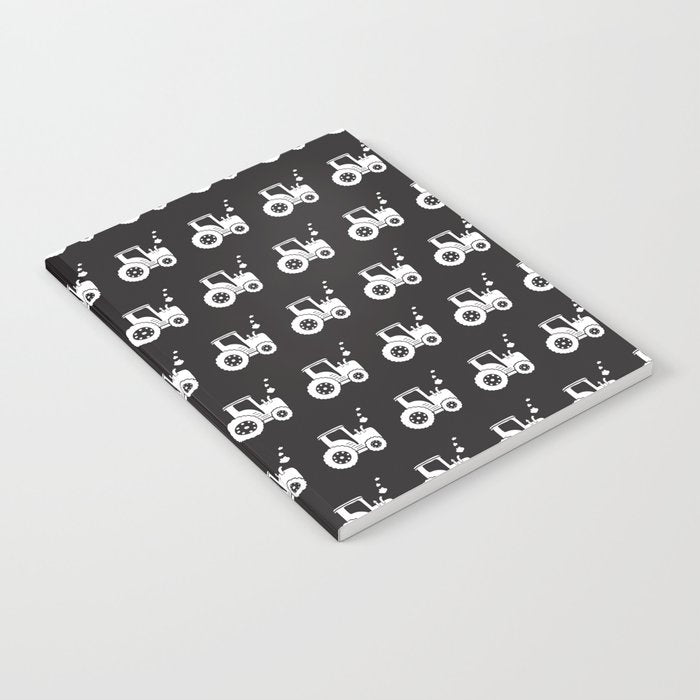 Tractors Monochrome Notebook Gallery Image 1