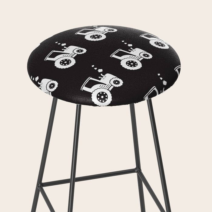Tractors Monochrome Stool Gallery Image 2
