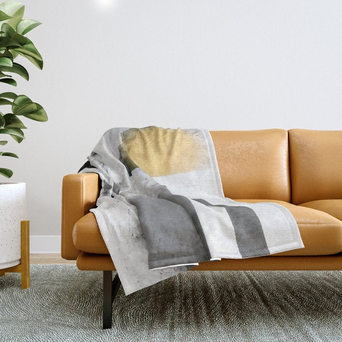 Composition 789 Throw Blanket Gallery Image 1