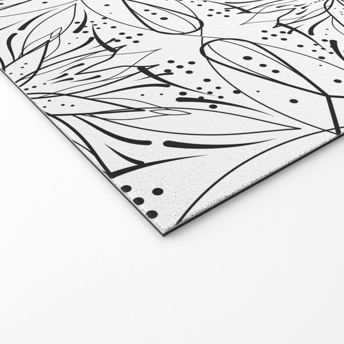 BW starry abstract mosaic B Welcome Mat Gallery Image 2