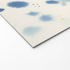 Cloudy Abstract Indigo Blue Spots Welcome Mat Gallery Image 2