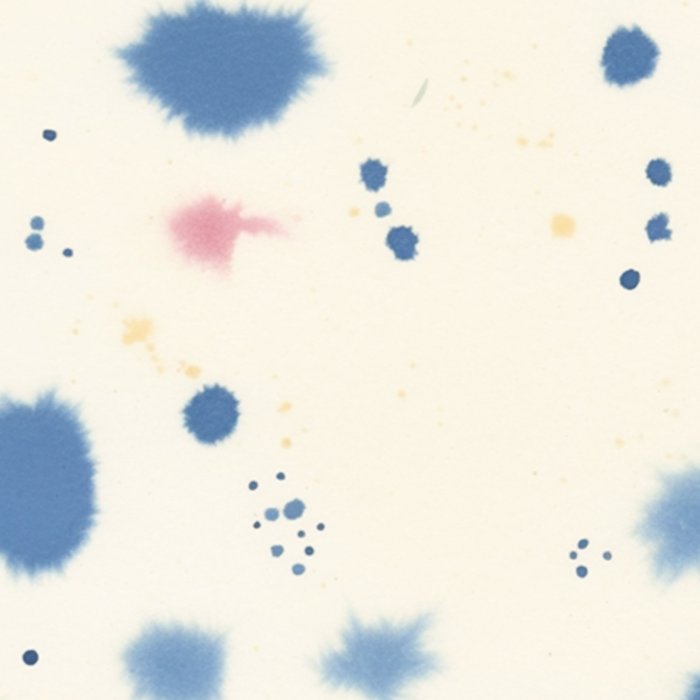 Cloudy Abstract Indigo Blue Spots Coffee Mug Gallery Image 2