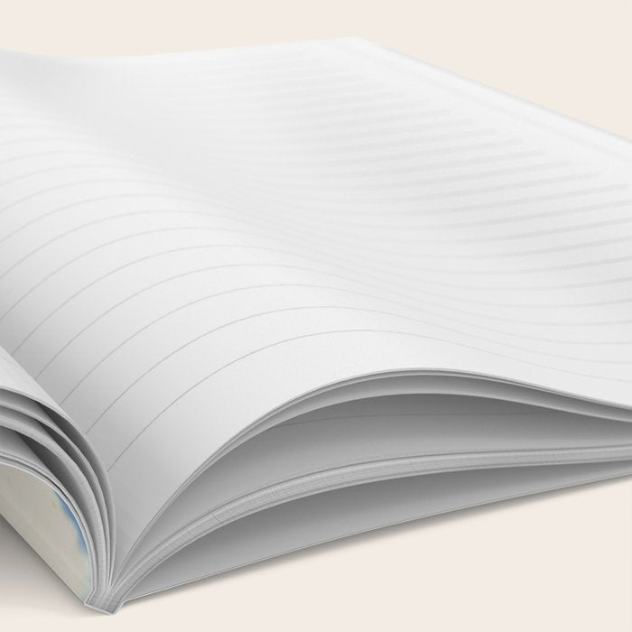 Cloudy Abstract Indigo Blue Spots Notebook Gallery Image 2