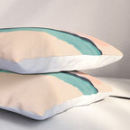 You are worthy of the time it takes to do the things that heal your heart - cup of tea art Pillow Sham Gallery Image 3