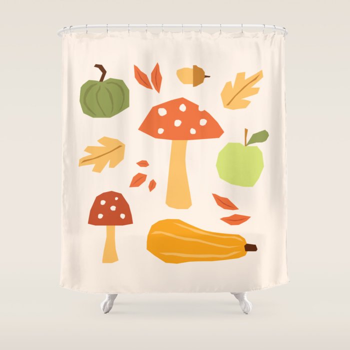Autumn vibes Shower Curtain Gallery Image 1