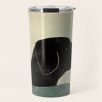 Black Lab Swim Dog Travel Mug Gallery Image 1