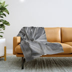 Mysterious Girl Throw Blanket Gallery Image 1