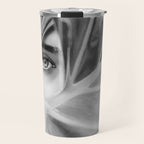 Mysterious Girl Travel Mug Gallery Image 1