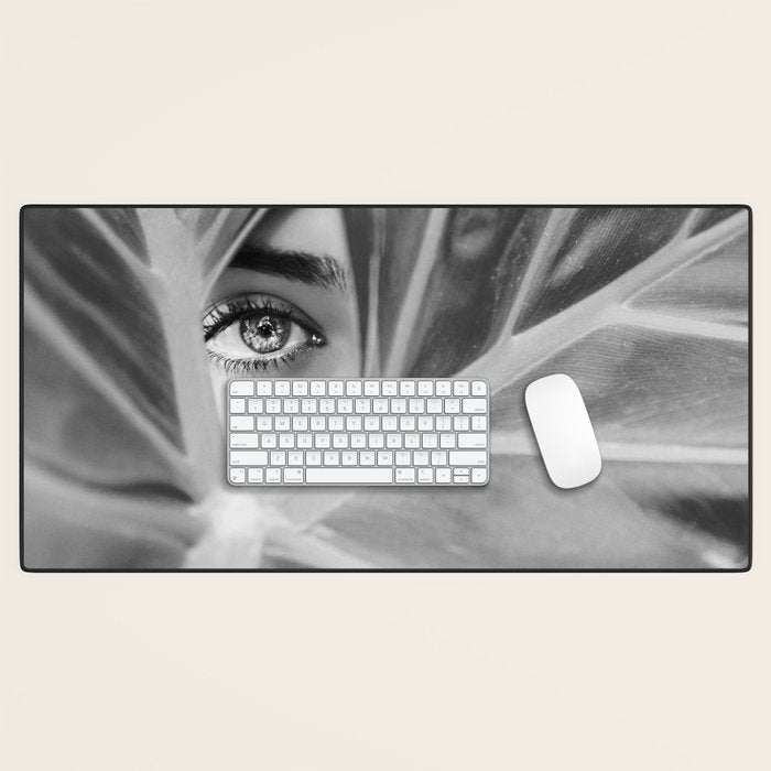 Mysterious Girl Desk Mat Gallery Image 1