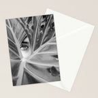 Mysterious Girl Stationery Card Gallery Image 2