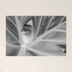 Mysterious Girl Welcome Mat Gallery Image 1