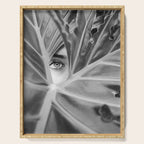 Mysterious Girl Serving Tray Gallery Image 1