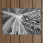 Mysterious Girl Outdoor Rug Gallery Image 1