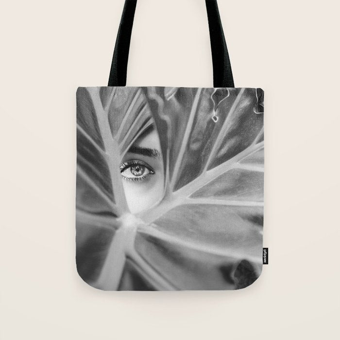 Mysterious Girl Tote Bag Gallery Image 1