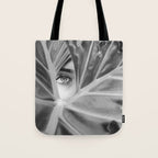 Mysterious Girl Tote Bag Gallery Image 1