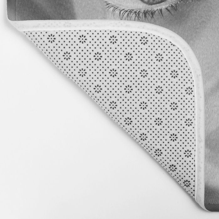 Mysterious Girl Bath Mat Gallery Image 2