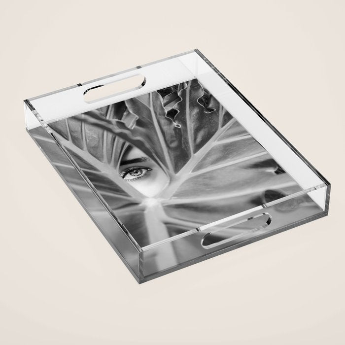 Mysterious Girl Acrylic Tray Gallery Image 1