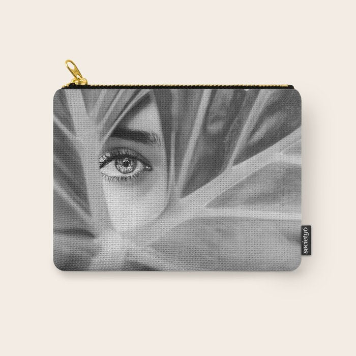 Mysterious Girl Carry All Pouch Gallery Image 1