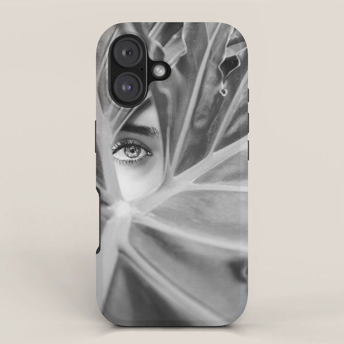 Mysterious Girl iPhone Case Gallery Image 1