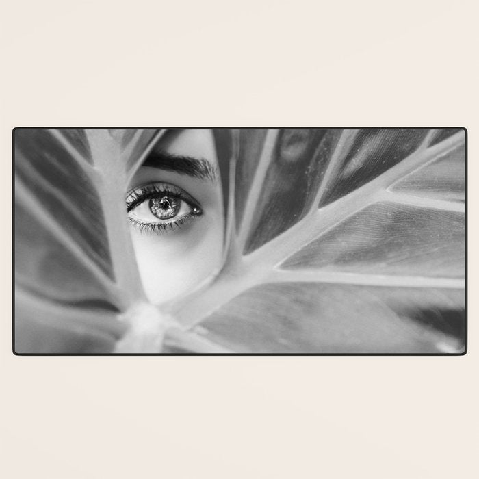 Mysterious Girl Desk Mat Gallery Image 3