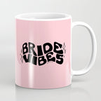 Bride Vibes in Black Coffee Mug Gallery Image 1