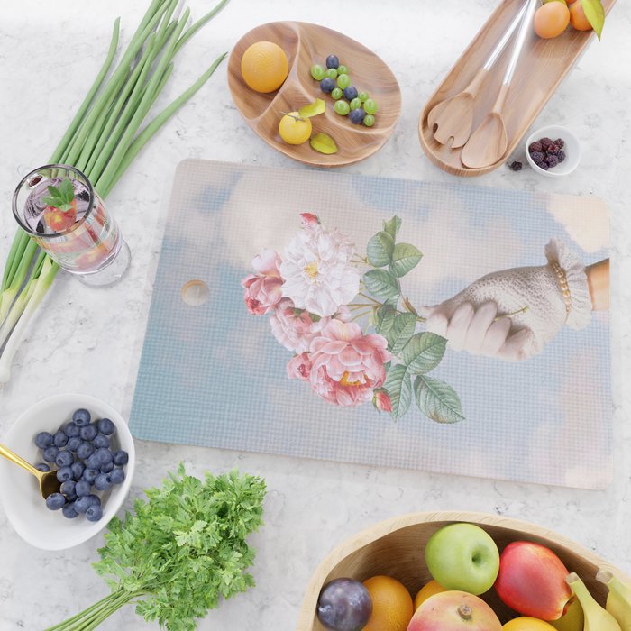 Floral Lady Cutting Board Gallery Image 2
