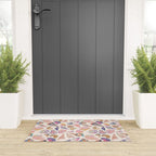 Colorful Sea Shells Spiritual Feminine Seashore Animal Print Welcome Mat Gallery Image 3