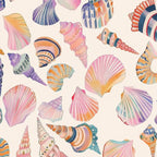 Colorful Sea Shells Spiritual Feminine Seashore Animal Print Coffee Mug Gallery Image 2