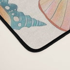 Colorful Sea Shells Spiritual Feminine Seashore Animal Print Desk Mat Gallery Image 4