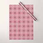 Modern quilt - berry Wrapping Paper Gallery Image 1