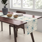 sema cream blue Table Runner Gallery Image 2