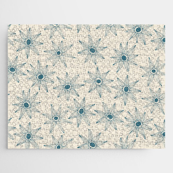 sema cream blue Jigsaw Puzzle Gallery Image 1