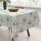 sema cream blue Tablecloth Gallery Image 3
