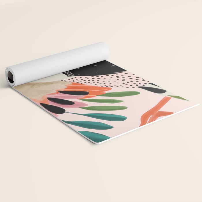 Colorful Wings Yoga Mat Gallery Image 2