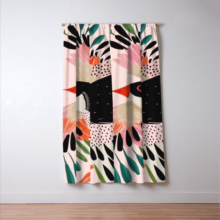 Colorful Wings Window Curtain Gallery Image 3