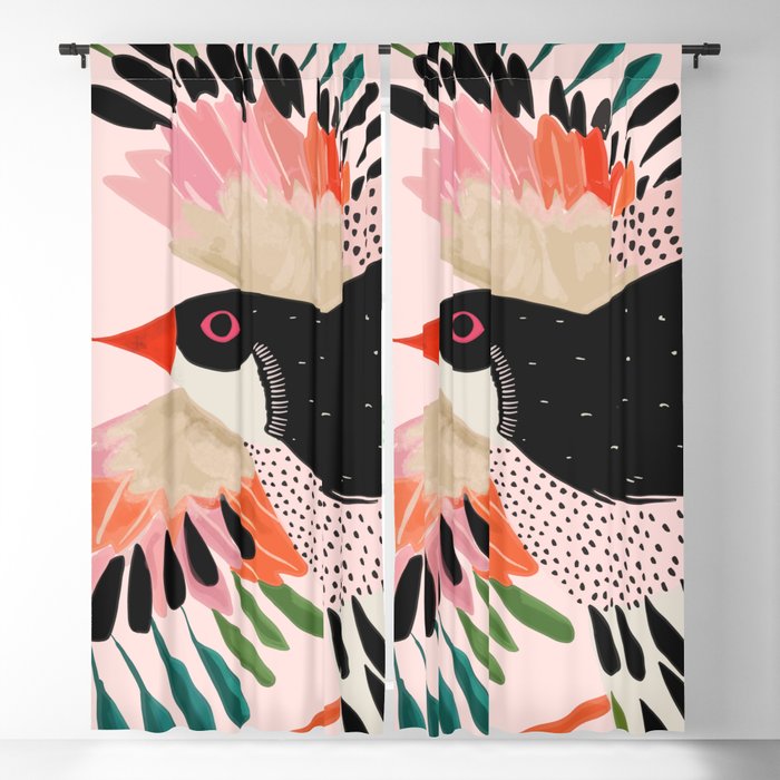 Colorful Wings Window Curtain Gallery Image 5